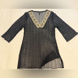 INC Concepts swim coverup with sequins - sz M